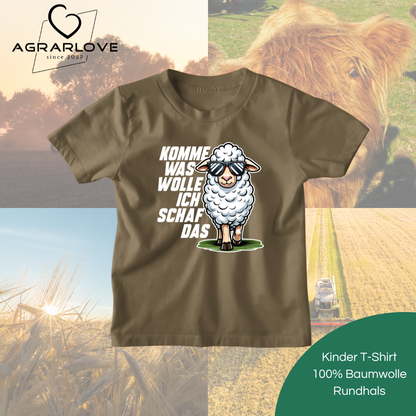 Komme was Wolle ich Schaf das | T Shirt Kinder