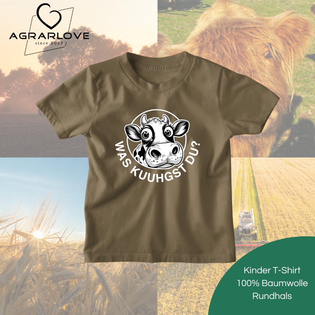 Was Kuuhgst Du | T Shirt Kinder