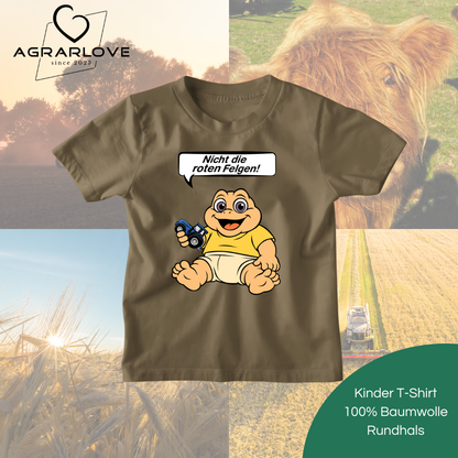 Nicht die Roten Felgen Dinobaby New Holland Edition | T Shirt Kinder