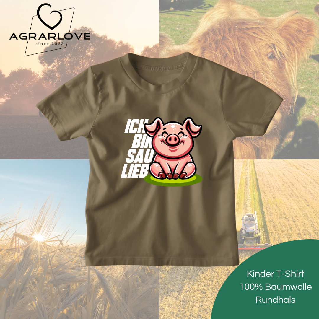Ich bin Sau Lieb | T Shirt Kinder