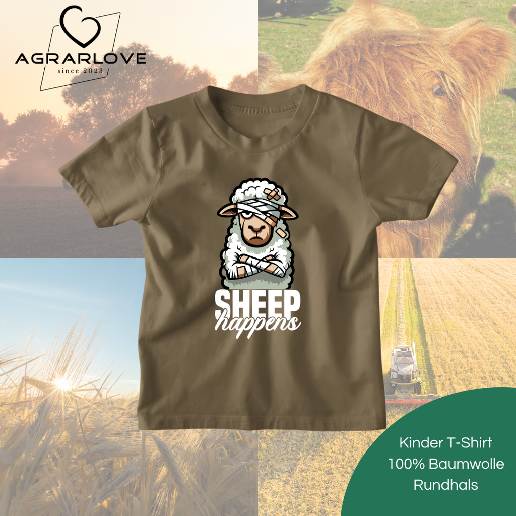Sheep happens | T Shirt Kinder
