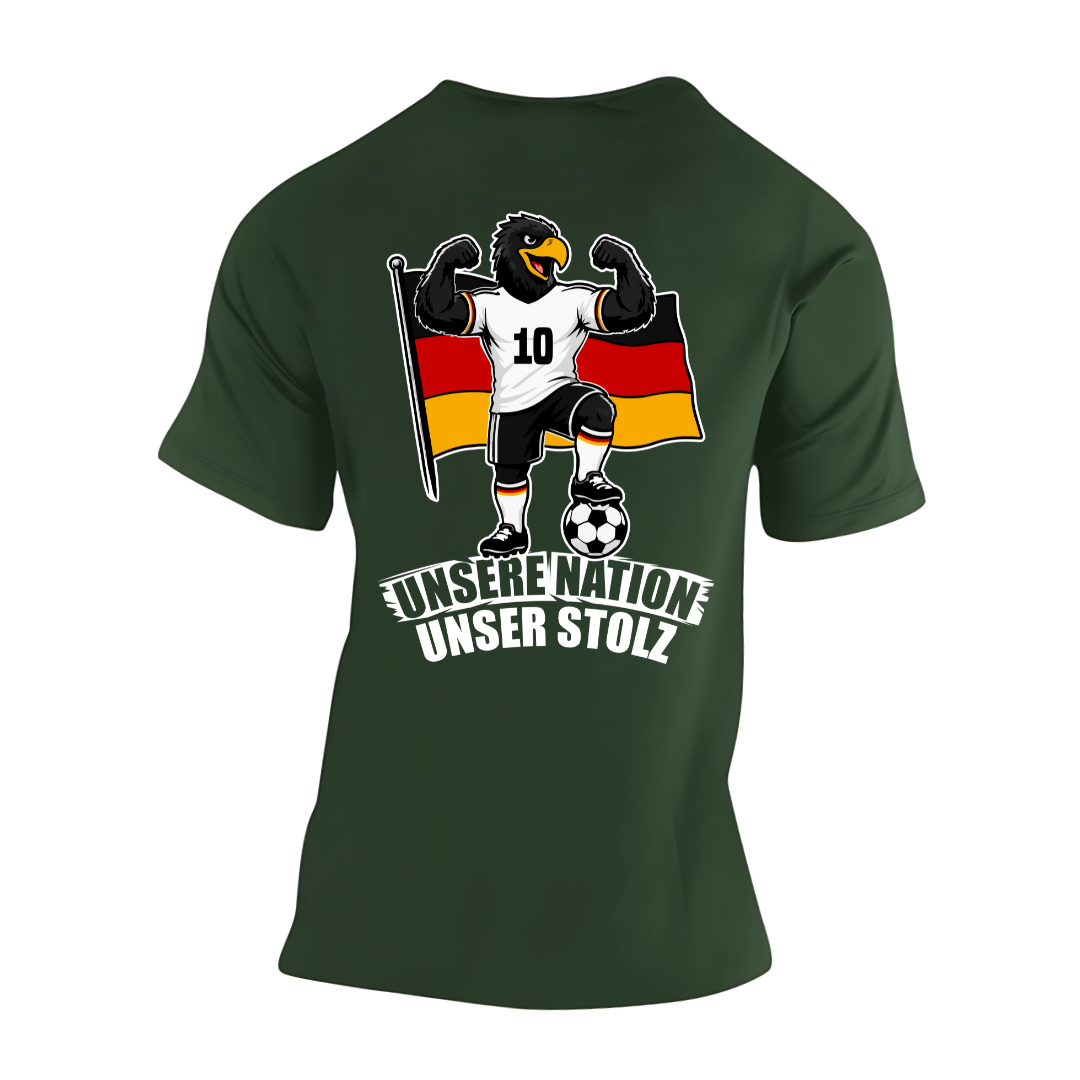 Adler Deutschland Rückseite | Premium T Shirt
