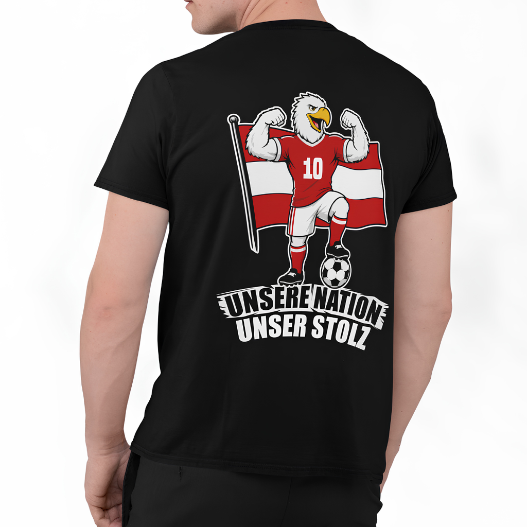 Adler Österreich Rückseite | Premium T Shirt