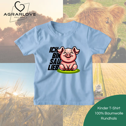 Ich bin Sau Lieb | T Shirt Kinder