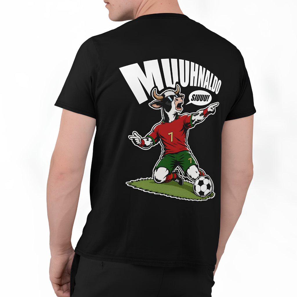 Muhnaldo Rückseite | Premium T Shirt