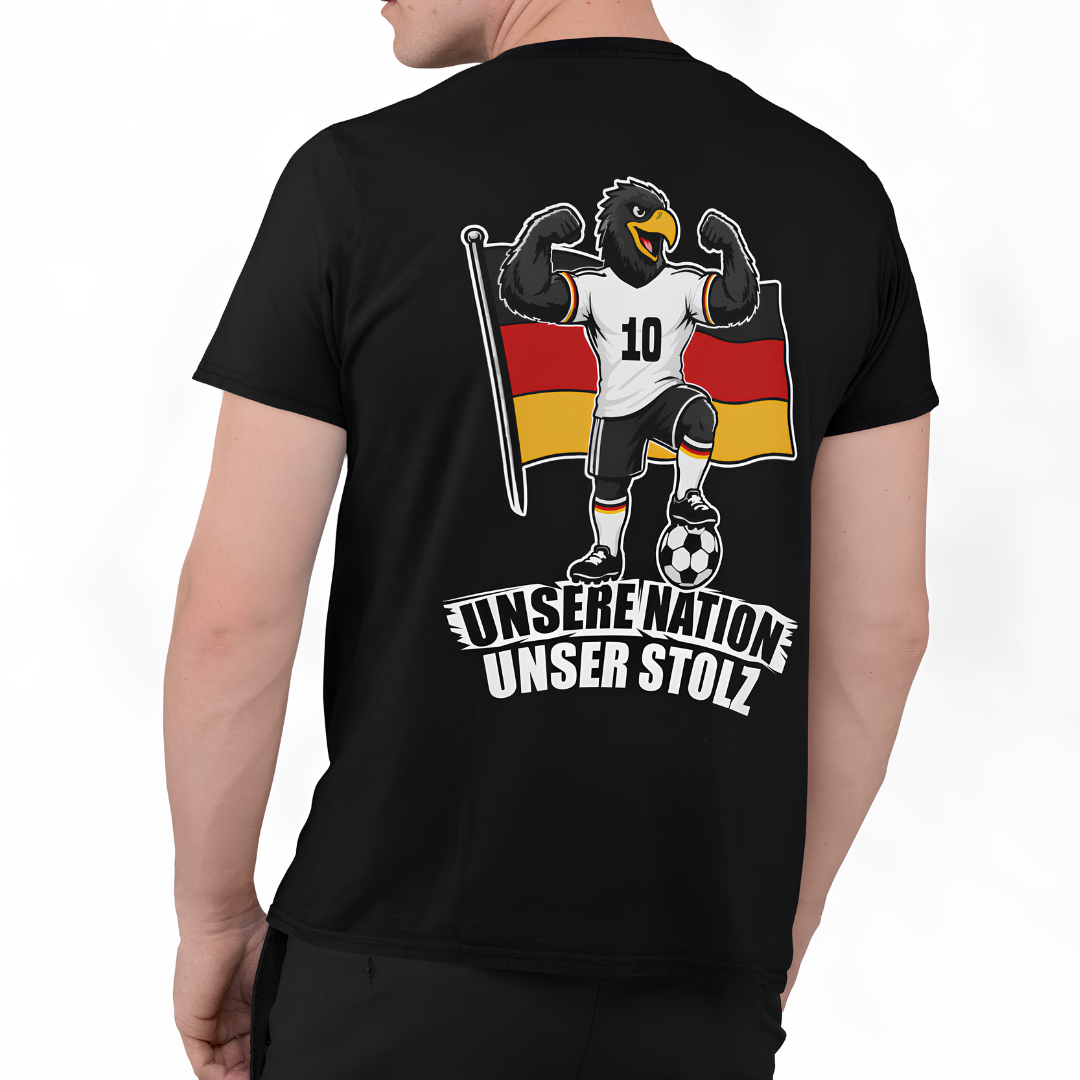 Adler Deutschland Rückseite | Premium T Shirt