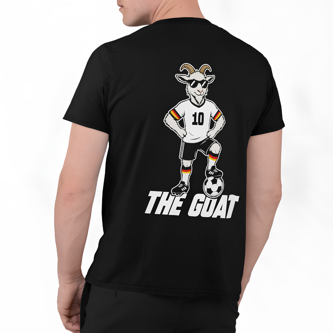 The GOAT Deutschland Rückseite | Premium T Shirt