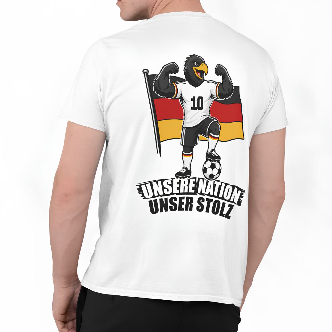 Adler Deutschland Rückseite | Premium T Shirt
