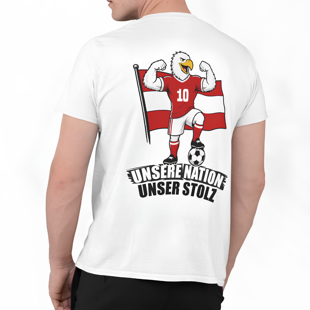 Adler Österreich Rückseite | Premium T Shirt