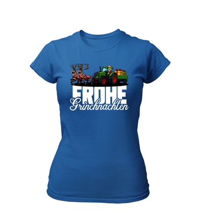 Frohe Grinchnachten | Premium T Shirt Frauen
