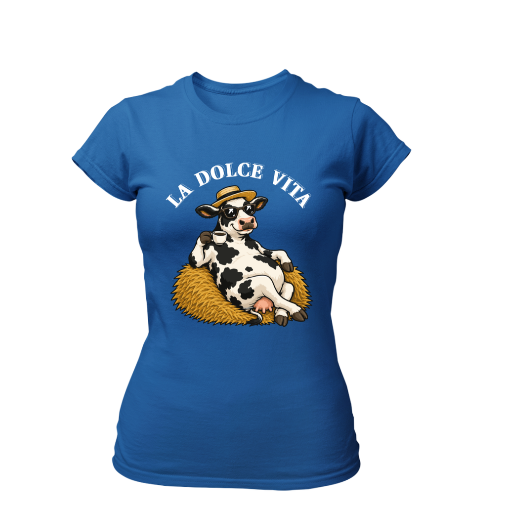 La Dolce Vita Kuh | Premium T Shirt Frauen