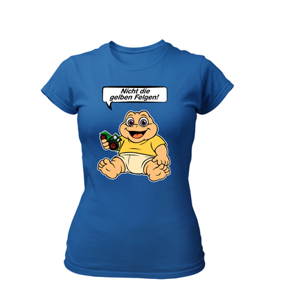 Nicht die Gelben Felgen Dinobaby | Premium T Shirt Frauen