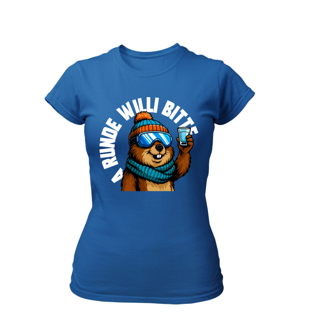A Runde Willi bitte | Premium T Shirt Frauen
