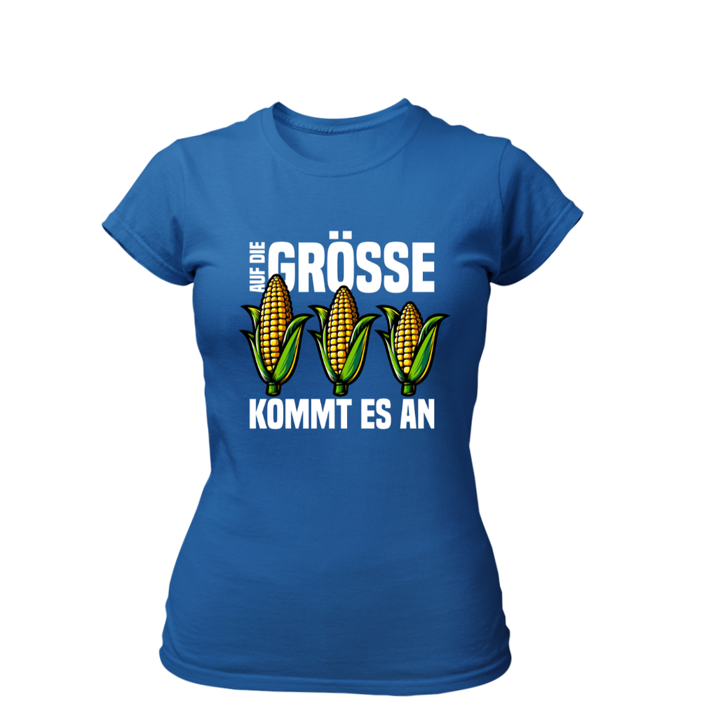 Auf die Größe kommt es an | Premium T Shirt Frauen