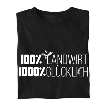 100% Landwirt Premium - T-Shirt