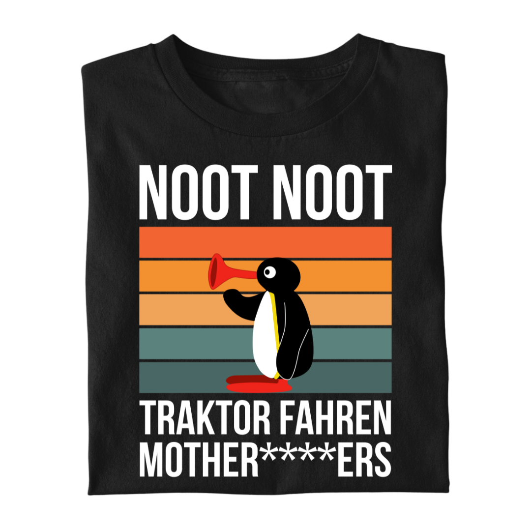 *NEU* NOOT NOOT Traktor fahren Premium - T-Shirt