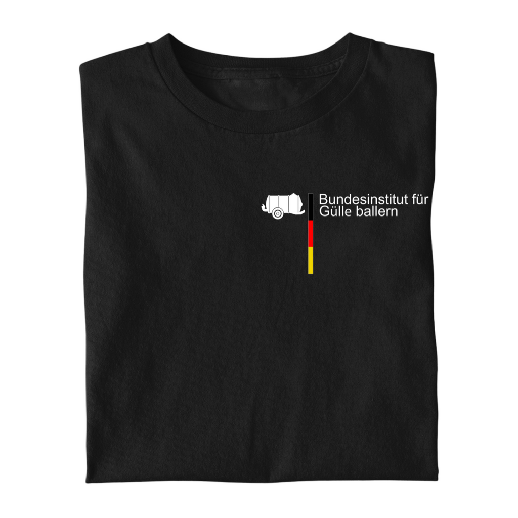 Bundesinstitut Gülle ballern Brustdruck | Premium T Shirt
