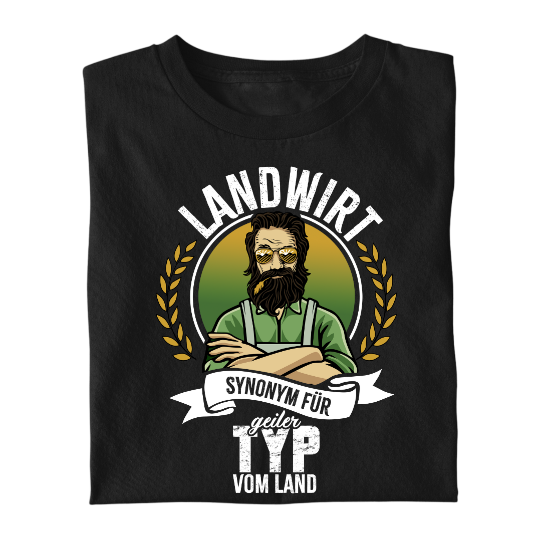 *NEU* Geiler Typ vom Land Premium - T-Shirt