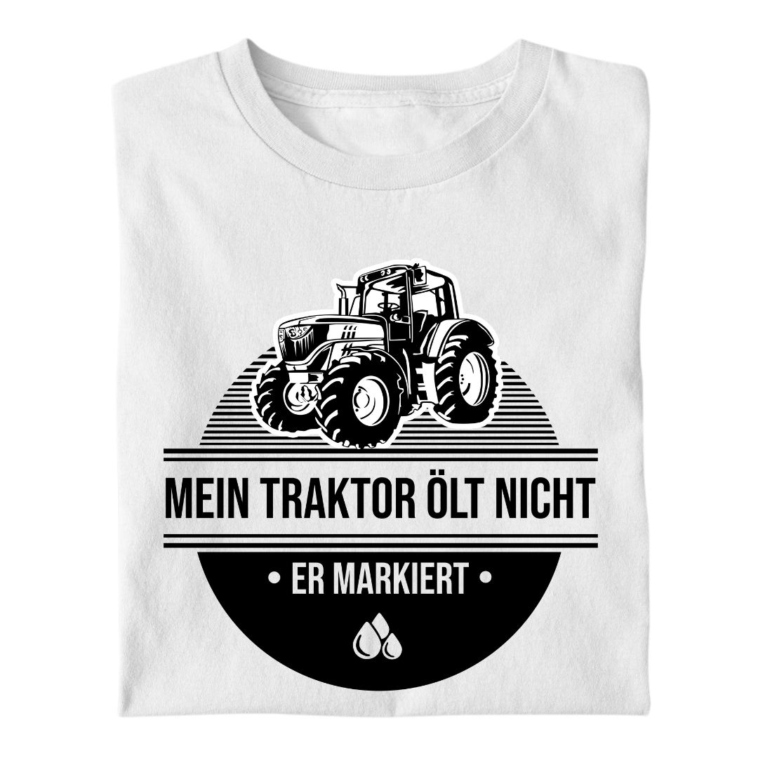 Mein Traktor Ölt nicht Premium - T-Shirt