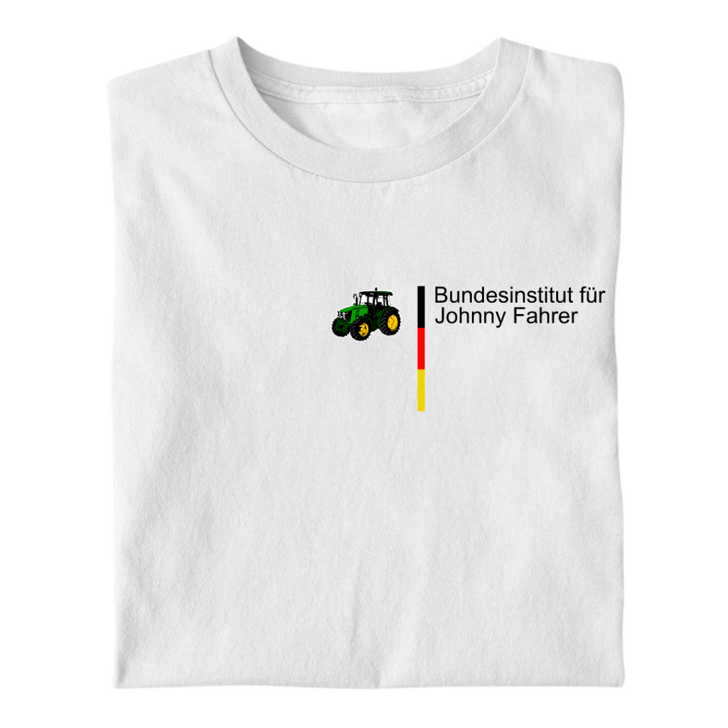 Bundesinstitut für Johnny Fahrer Brustdruck | Premium T Shirt