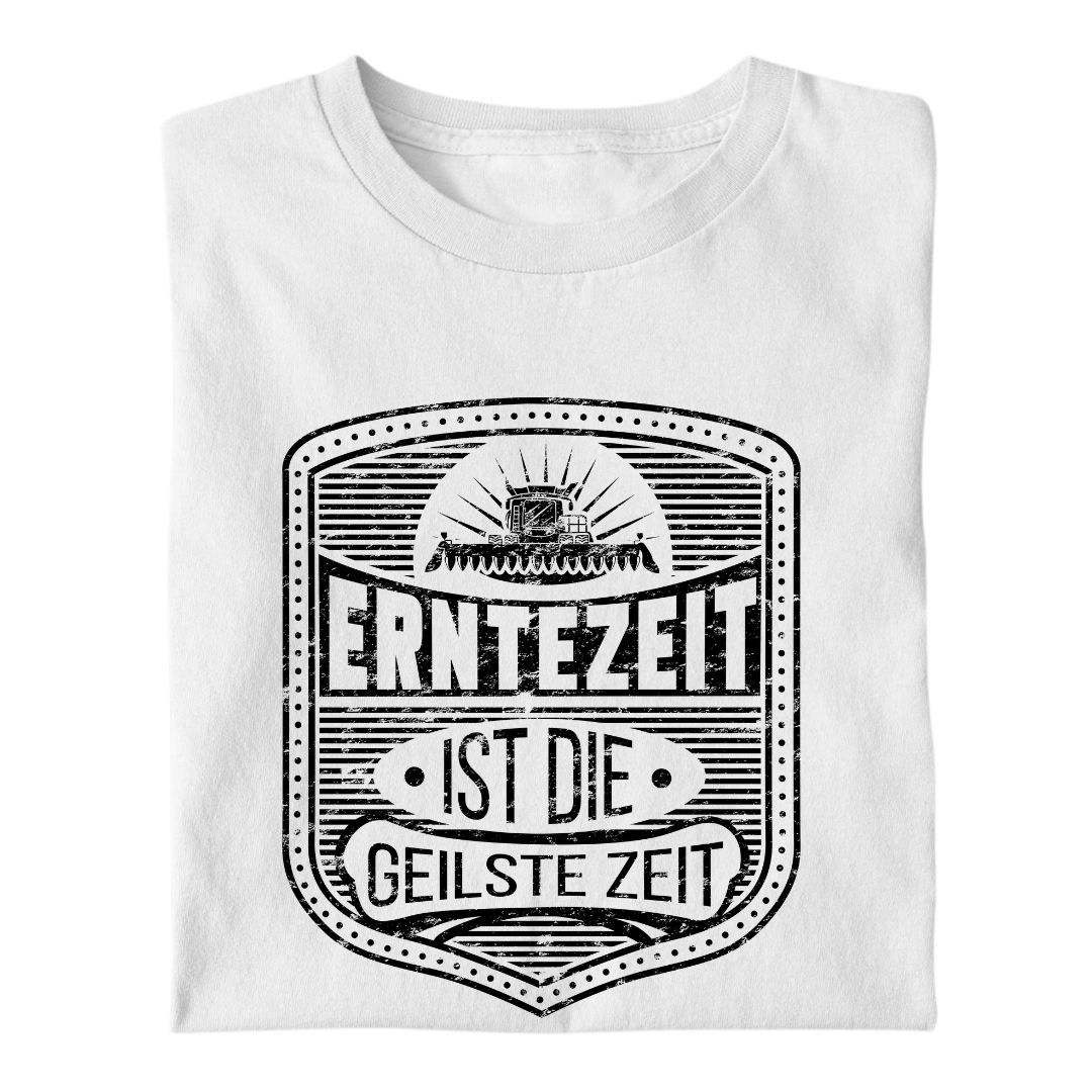 *NEU* Erntezeit Geilste Zeit Premium - T-Shirt