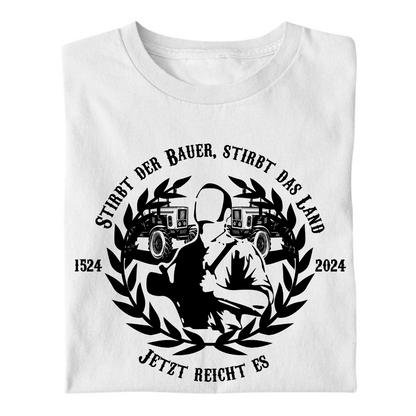 "Stirbt der Bauer, stirbt das Land" Premium - T-Shirt