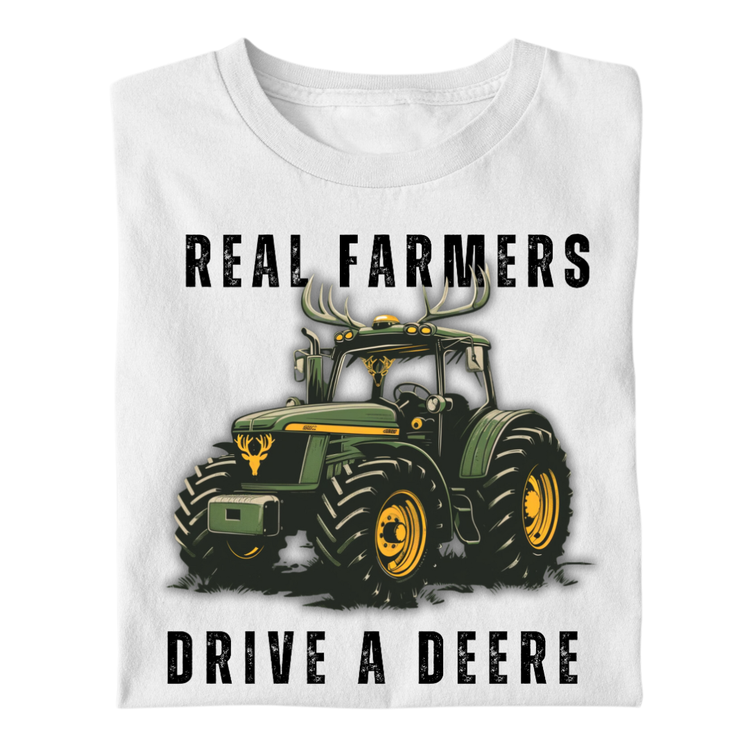 *NEU* Real Farmers Drive a Deere Premium - T-Shirt