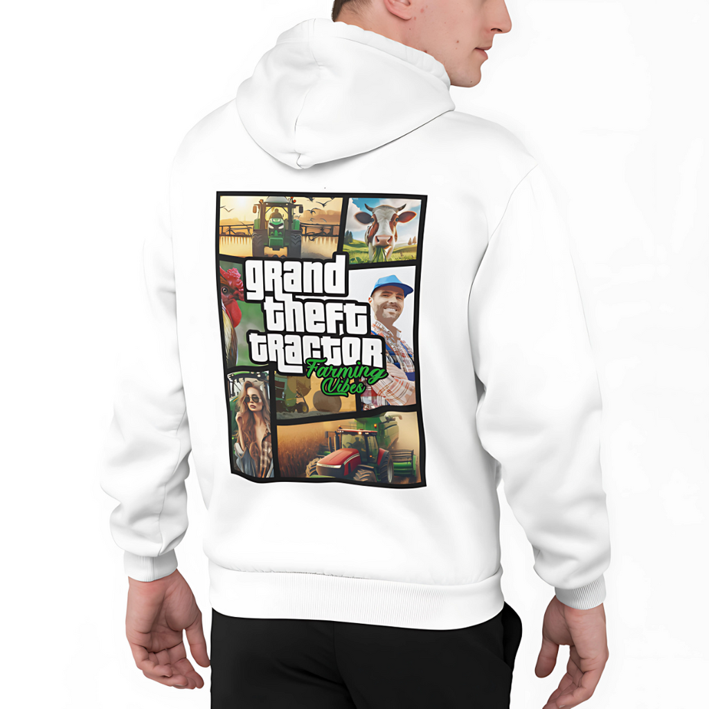 Grand Theft "Farming Vibes" Rückseite | Classic Hoodie