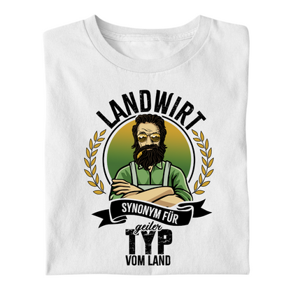 *NEU* Geiler Typ vom Land Premium - T-Shirt