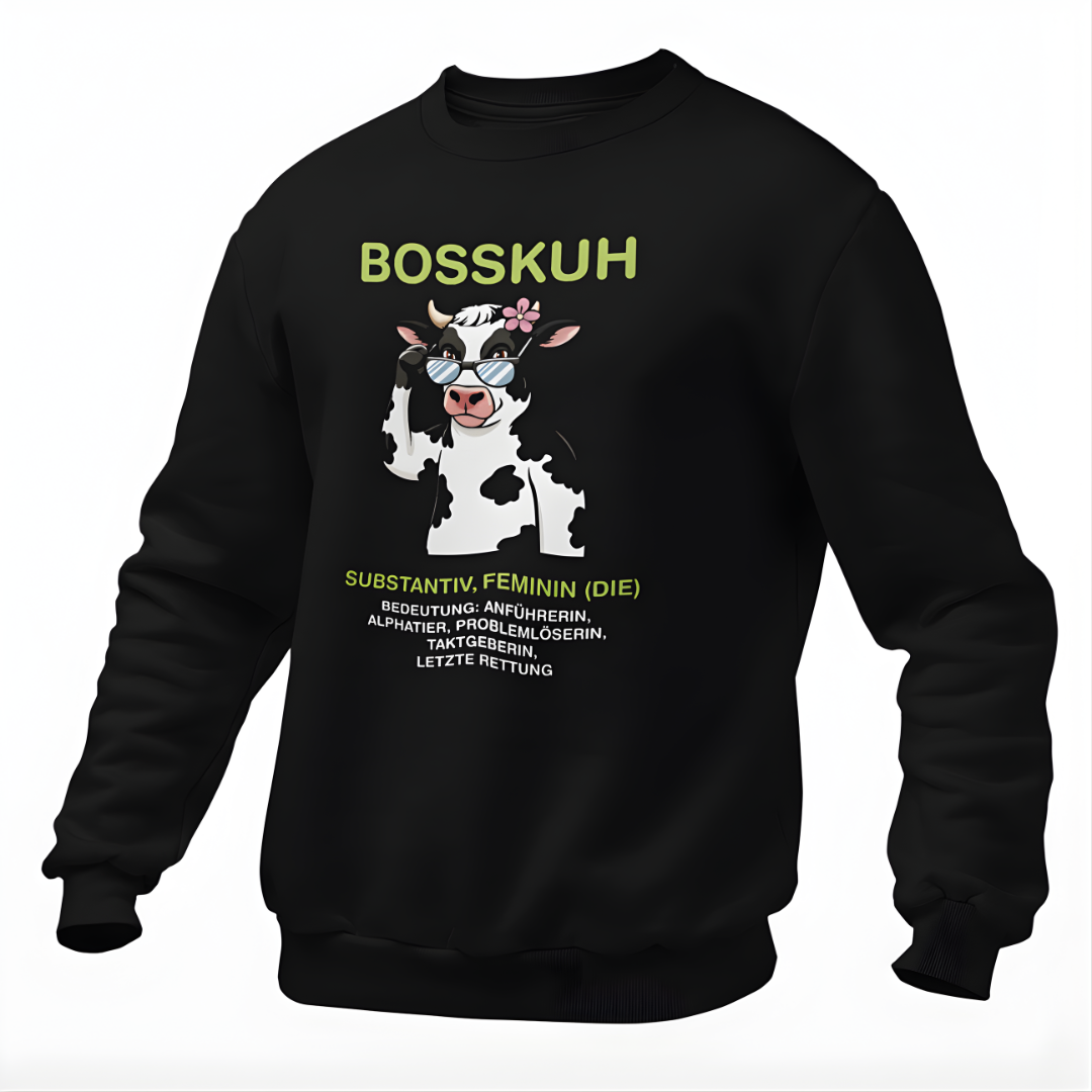 Bosskuh Bedeutung | Premium Sweater