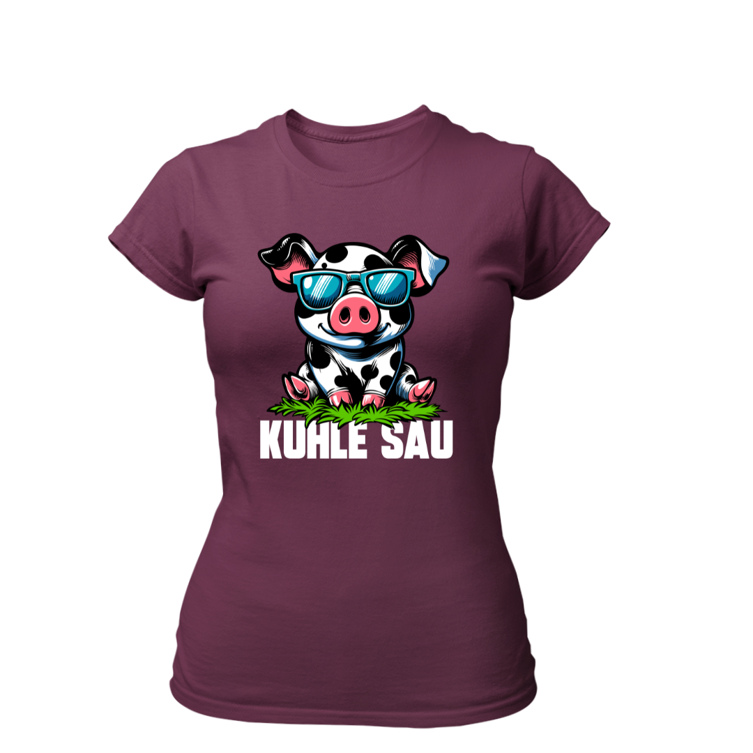 Kuhle Sau | Premium T Shirt Frauen