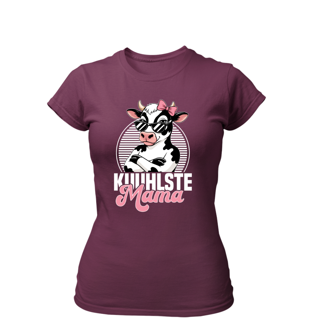 Kuhlste Mama | Premium T Shirt Frauen