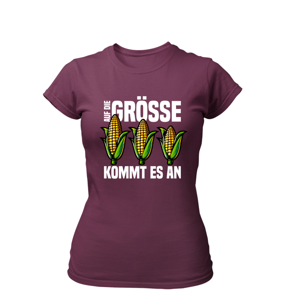 Auf die Größe kommt es an | Premium T Shirt Frauen