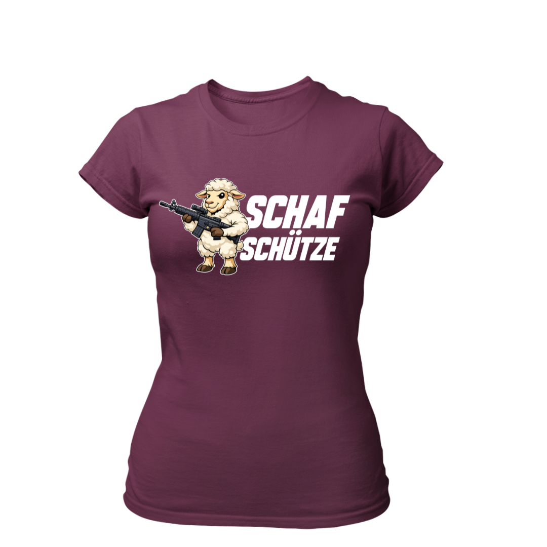Schaf Schütze | Premium T Shirt Frauen