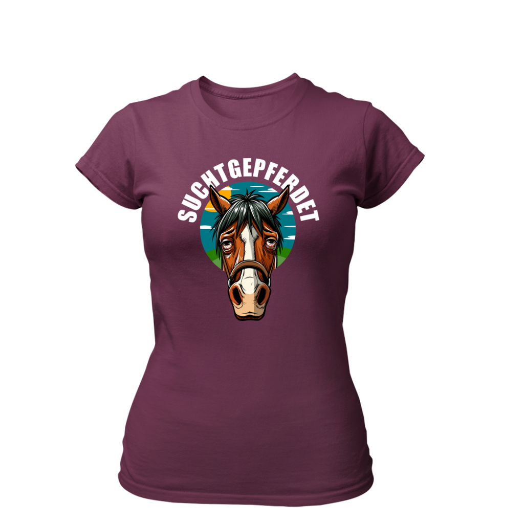 Suchtgepferdet | Premium T Shirt Frauen