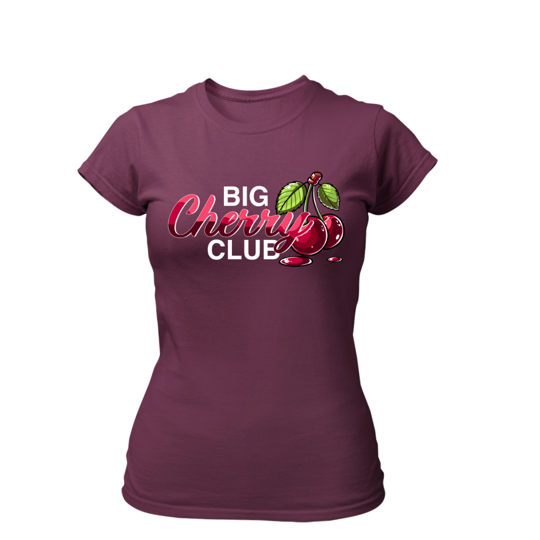 Big Cherry Club | Premium T Shirt Frauen