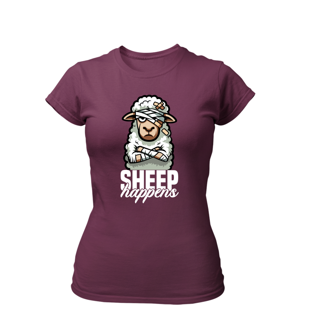 Sheep happens | Premium T Shirt Frauen