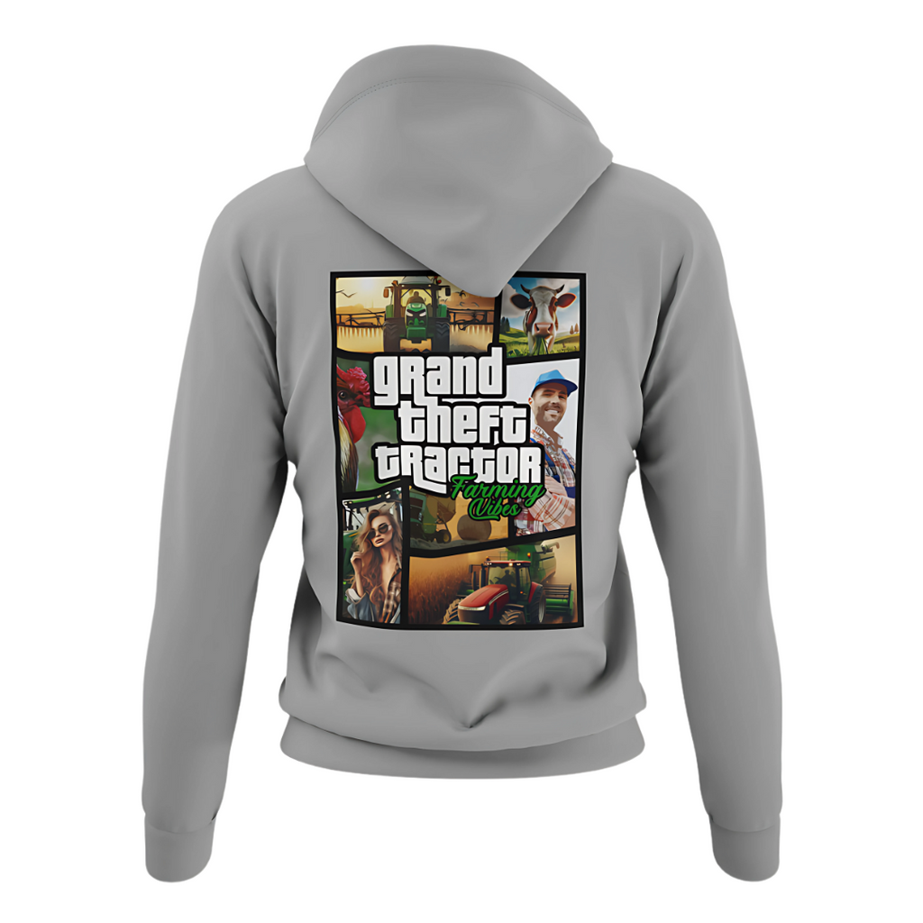 Grand Theft "Farming Vibes" Rückseite | Classic Hoodie