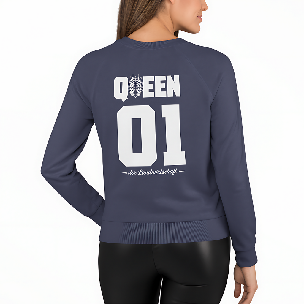 QUEEN der Landwirtschaft#2 Rückseite | Premium Sweater
