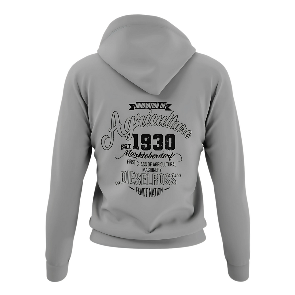 Fendt History Vintage Rückseite | Classic Hoodie