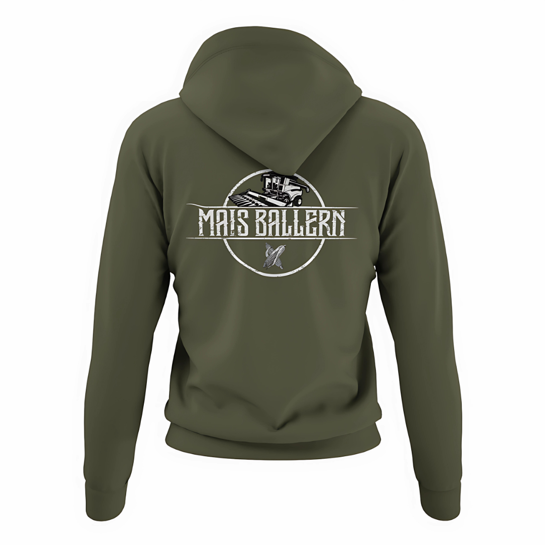 *NEU* Mais ballern *Rückseite* Premium - Hoodie