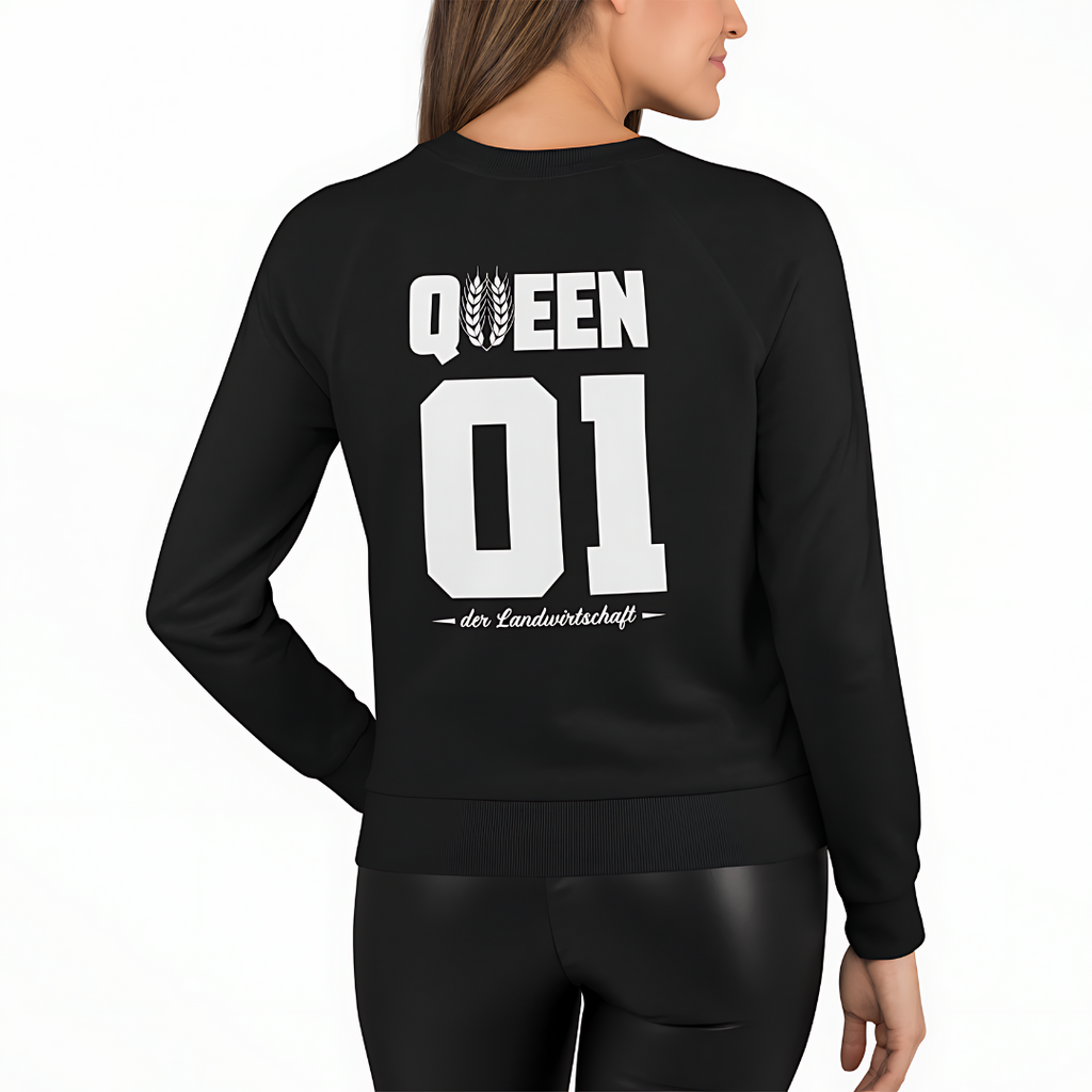 QUEEN der Landwirtschaft#2 Rückseite | Premium Sweater