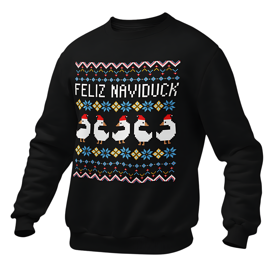 "FELIZ NAVIDUCK" Premium - UglySweater