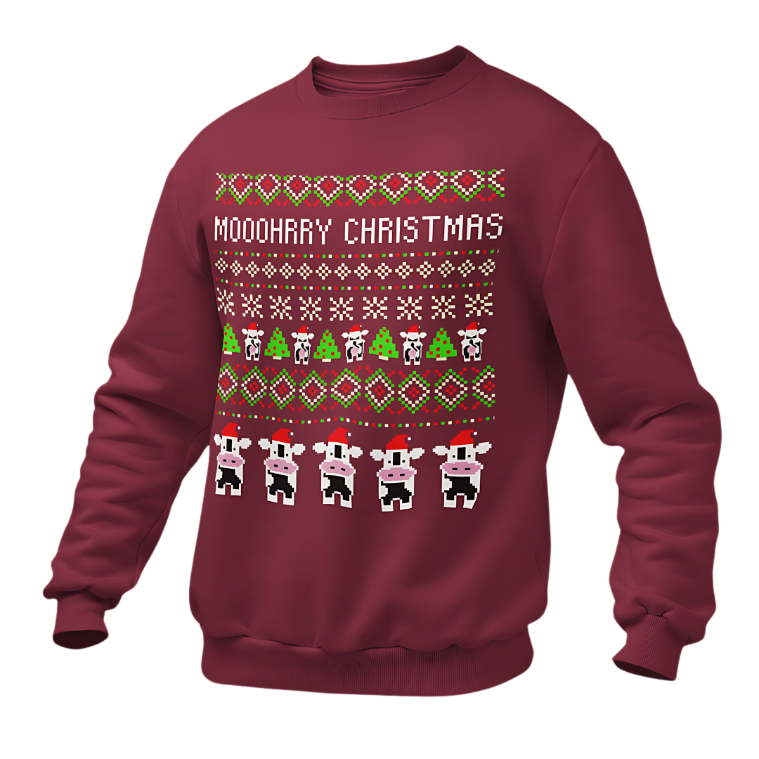 "Mooohrry Christmas" Premium - UglySweater