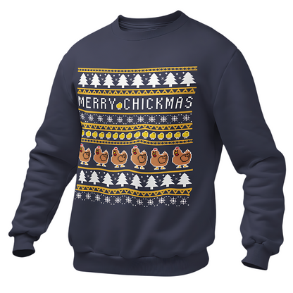 "Merry Chickmas" Premium - UglySweater