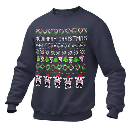 "Mooohrry Christmas" Premium - UglySweater