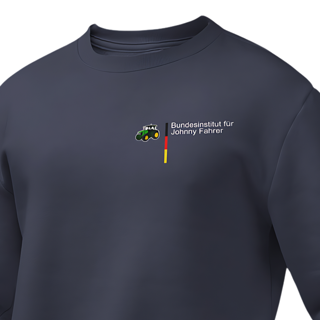 Bundesinstitut für Johnny Fahrer Brustdruck | Premium Sweater