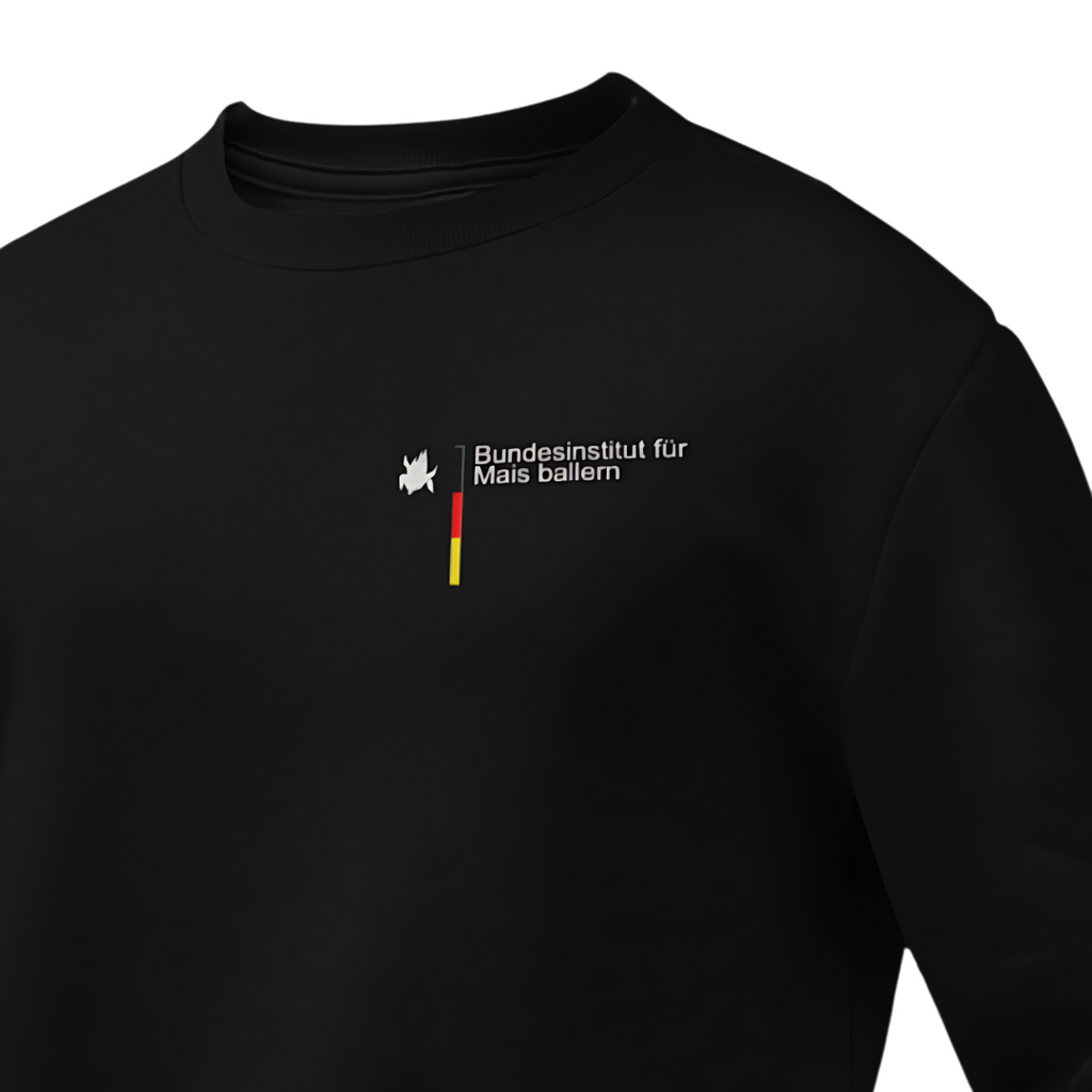 Bundesinstitut Mais ballern Brustdruck | Premium Sweater
