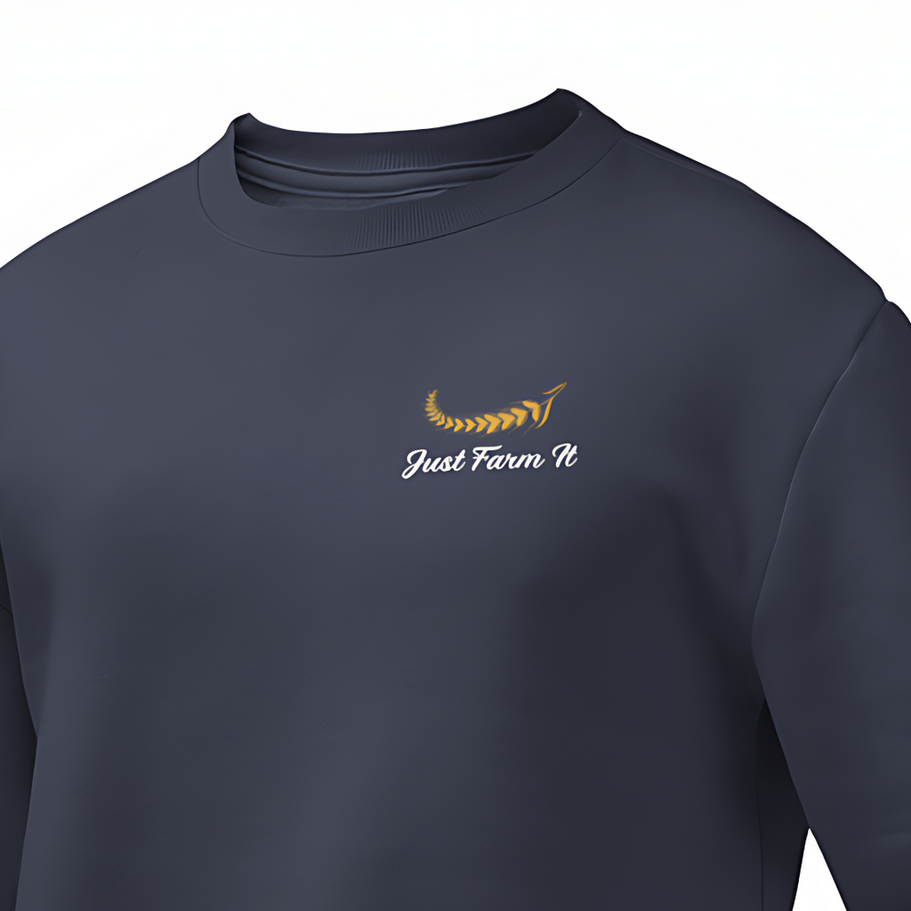 Just Farm It Brustdruck | Premium Sweater