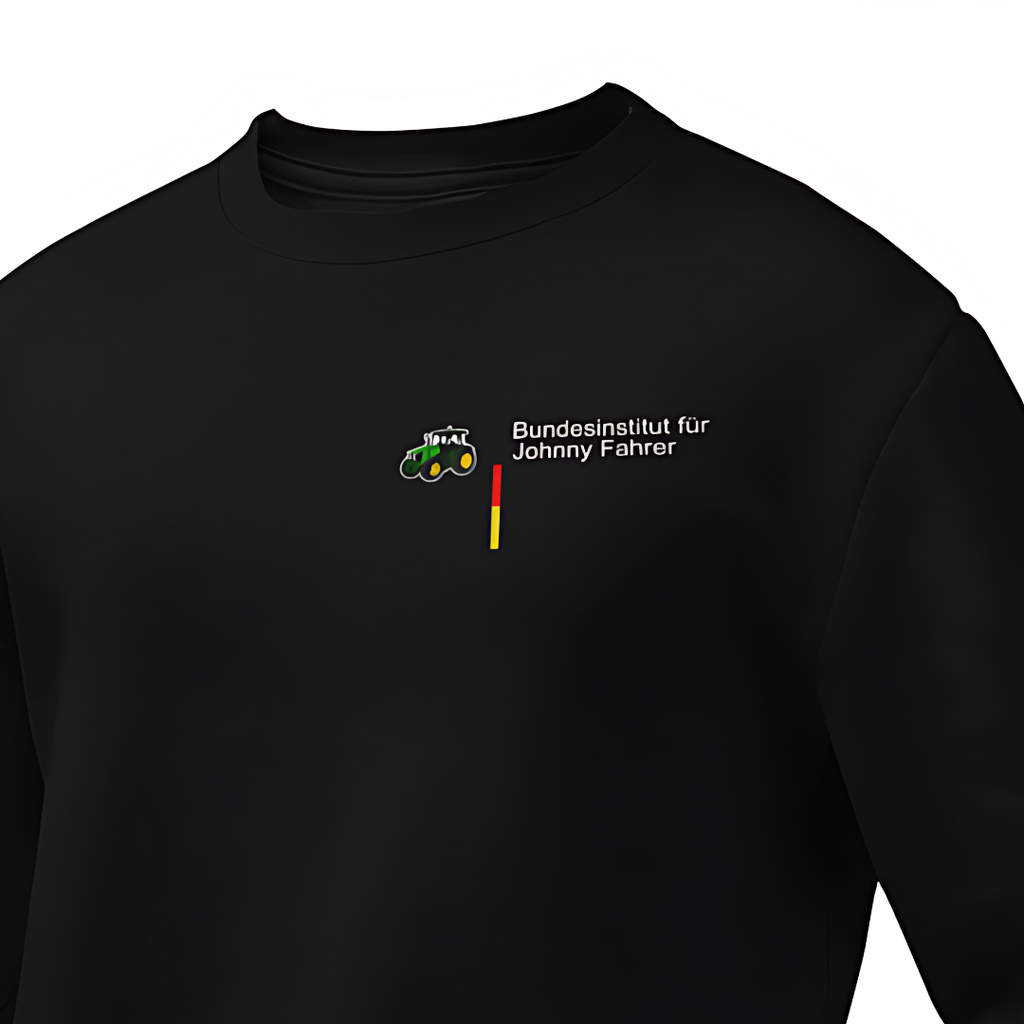 Bundesinstitut für Johnny Fahrer Brustdruck | Premium Sweater